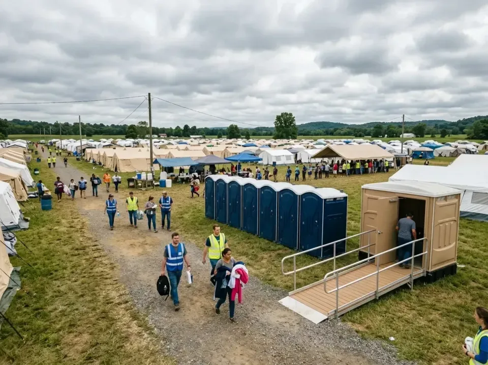 disaster-relief-camp-restrooms-010 — frequently asked questions, Dumpster & Portable Bathrooms Rental in Brookland, AR
